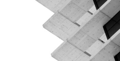 white and black concrete building