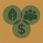 Las tres dimensiones de la sustentabilidad